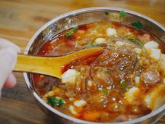 粉蒸牛肉豆腐脑-豆相识•九九豆腐脑(牛咡桥店)