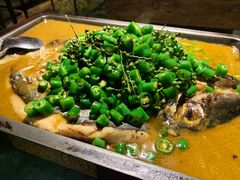 -探鱼·鲜青椒爽麻烤鱼(中天广场店)