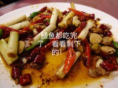 爆炒土鳝鱼-百年粉蒸牛肉