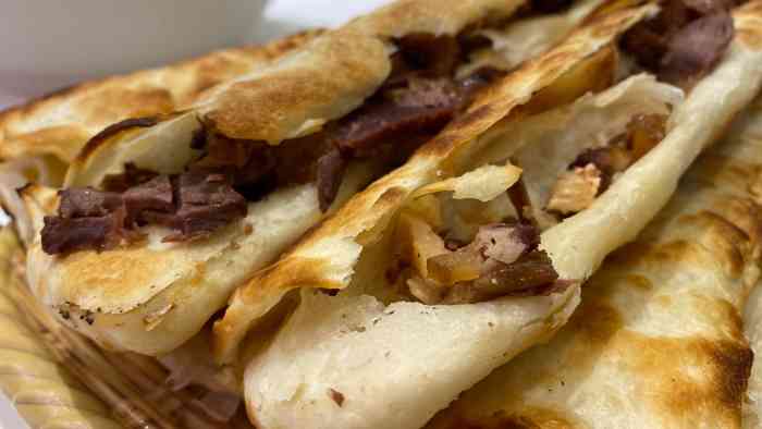 利桥顺酒楼(四道口店)-"「驴紫盖」肥瘦相间 分层 和碎末的驴肉是.