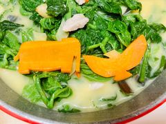 皮蛋肉丝煮桑芽-清晖小苑·顺德菜(观澜湖新城店)