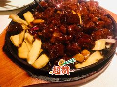 火焰黑料牛肉粒-乾园(天河城店)