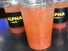 西柚茉莉茶-ALPHA COFFEE阿尔法咖啡(虹莘路店)