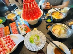 -海上明月海鲜火锅 鲜切牛肉