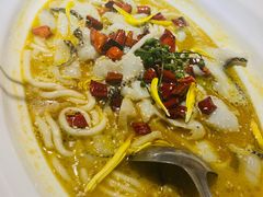 金汤酸菜鲈鱼-绿茶餐厅(华联万柳店)