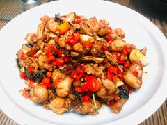 紫苏炒田鸡-湖南人家·家传湖南菜(水围店)