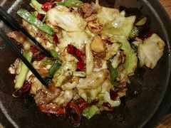 干锅手撕包菜-兴圆苑