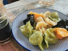 海鲜全家福水饺-1910老鲁味海鲜·戳子肉·青岛菜(金沙滩店)