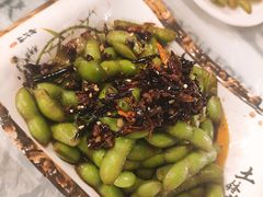 凉拌毛豆-美膳居川菜馆油焖大虾烧烤(卓刀泉店)