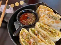 豬排蛋餅-甘单茶事小馆(洋河店)