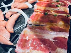 -明洞阿姨·韩式酱蟹烤肉·创意料理(三元桥店)