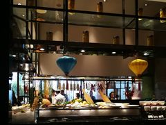 自助取餐区-美食汇海鲜自助餐厅·小龙虾烧烤(富力万达文华酒店)