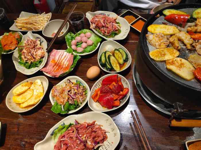 夫子烤肉(含浦店)-"嗯,吃过最具性价比的一顿烤肉,木炭烤炉,.