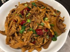 三层肉炒建瓯笋芽-四道菜·福建菜馆(新街口金鹰店)