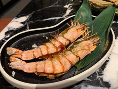 盐烤特大明虾-山川小町·极番烧肉(新地假日广场店)