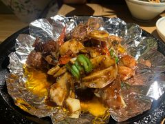 黑椒蘑菇炒鸡块-吴家·非遗淮扬小馆(镇江万达广场店)