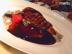 西湖醋鱼-绿茶餐厅(石家庄万象城店)
