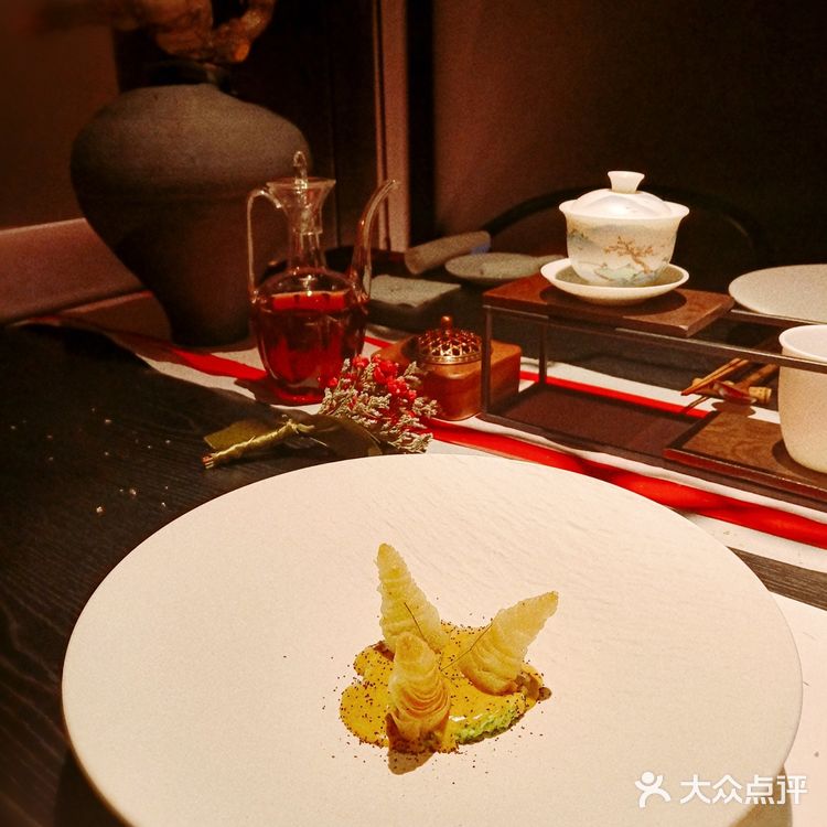 杭城新晋绝美庭院素食餐厅《朴竺》‼️