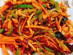 鱼香鸡丝-鑫来子菜馆