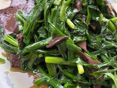 韭菜炒鹅血-四嫂鹅肉店(银海南二横街店)