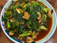 鱼籽鱼泡炒大蒜-绍兴名菜馆(可乐路店)
