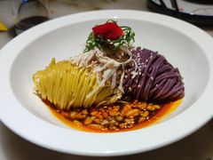 三色鸡丝凉面-绿茶餐厅(松江万达店)