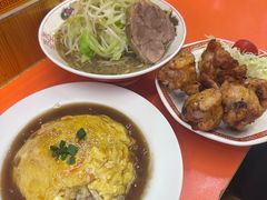 天津饭-拉面莊夢語＆中华料理八椿