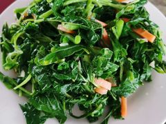 人参菜-北京龙庆四季香农家饭庄·灶台鱼·碳烤虹鳟鱼(龙庆峡店)