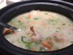 鲜虾干贝砂锅粥-肉神潮汕卤鹅