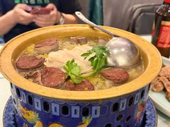 汆白肉血肠-王厚元饺子·辽菜·烤鸭(工会大厦店)