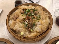 金蒜排骨陈村粉-龙的酒楼·手工早茶·顺德菜(近良路店)