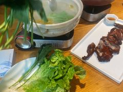 鸡汤青菜打边炉-火候轩品质湘菜·私厨(市府店)