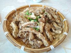 椒盐蘑菇-鑫巴蜀小镇 · 水煮鱼专研店(玉桥店)