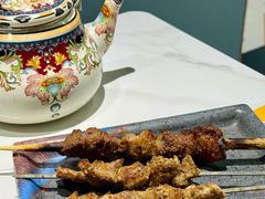 红柳烤羊肉串-马尔龙新疆饭店·清真(长青路店)