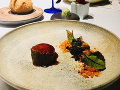 澳洲羊菲力舞茸山药红酒汁-三嚥阁 La Villa Restaurant