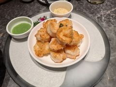 鲜青椒焗大虾丸子-新乾隆酒楼(帝景园店)