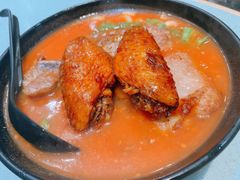 番茄浓汤鸡翅猪扒通粉-华嫂冰室(尖沙咀店)