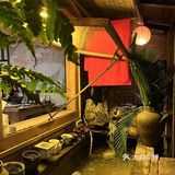 巷角亦作庭院料理，静静的我来了