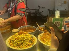 -清真马乐贝腊牛肉蛋黄菜夹馍(马蓉洒金桥店)