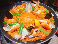 西班牙海鲜饭-陌上花儿·音乐西餐吧(和平店)