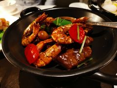 窝烧鲜虾牛仔排-广州文华东方酒店·江-由辉师傅主理