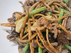 茶树菇炒牛肉-海鲜街菜馆(海珠南路店)
