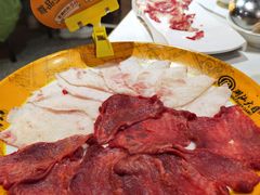 牛舌拼胸口捞-潮汕大目牛肉火锅(上梅林店)
