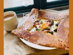 巴黎火腿鸡蛋芝士蘑菇可丽饼-RAC BAR(安福路店)