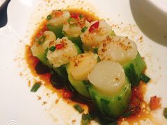 丝瓜虾仁-广州白云机场铂尔曼大酒店·恬园创意中餐厅
