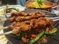 烤羊肉串-新疆巴州金丝特餐厅(大钟寺店)