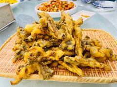 干炸蘑菇-味道香山烤鸭店(马池口店)