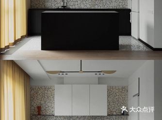 让用餐区变得时尚、精致。厨房的中岛设计