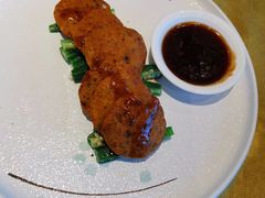 鹰嘴豆饼采秋葵-菩提树·素食餐厅(汇智国际商业中心店)