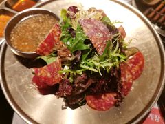 -草家酱蟹炭火烤肉店(珲春南路一店)